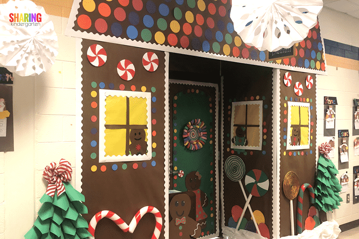 Side view of the Gingerbread Classroom Transformation