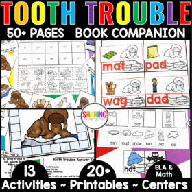 Tooth Trouble Printables and Activities Book Companion