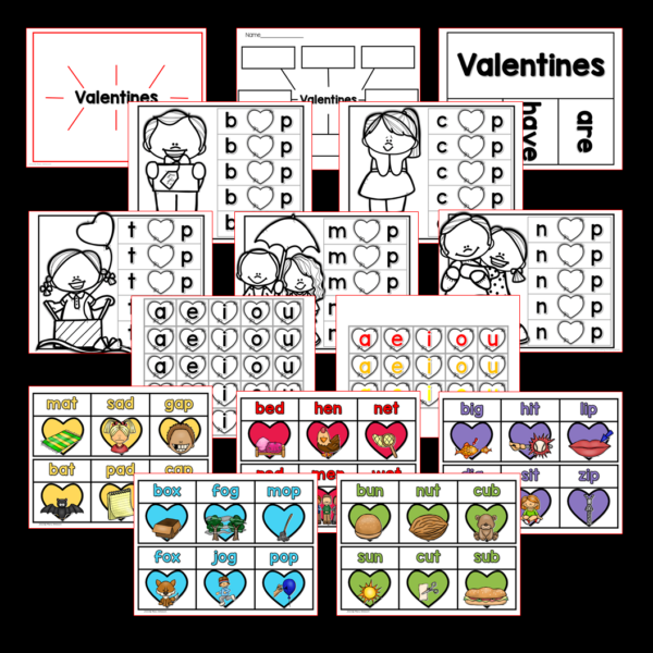Slide2 4 Valentine's Activities and Valentine Printables