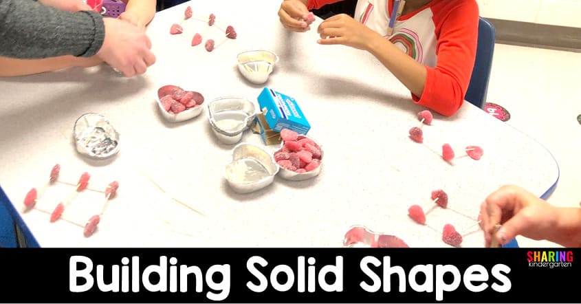 Valentine Class Party Ideas- Building Solid Shapes
