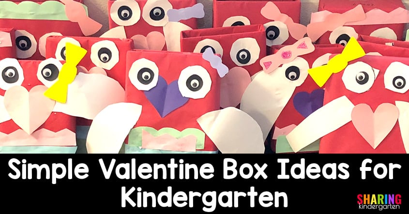 Simple Valentine Box Ideas for Kindergarten