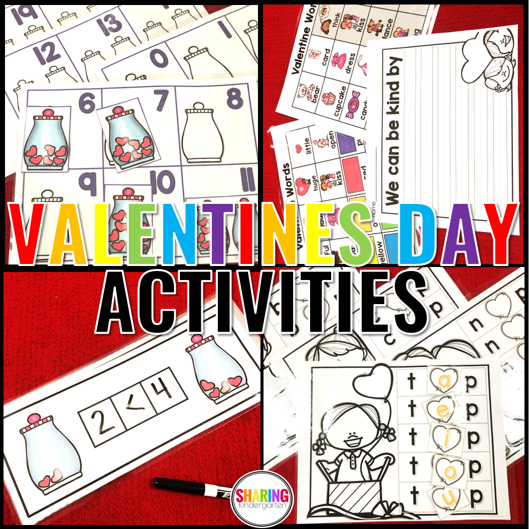 Valentine's Day Activities in Kindergarten
