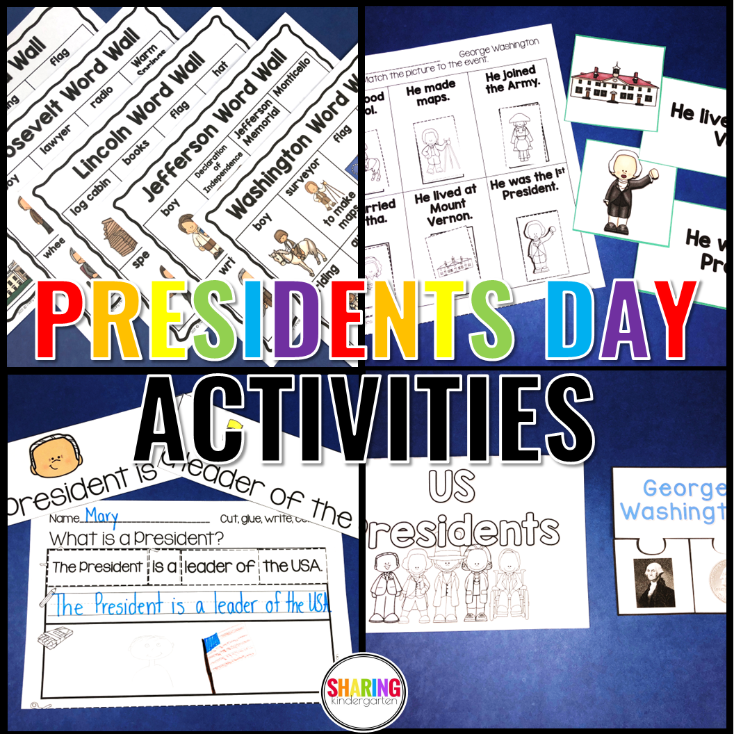 Presidents Day Activities for Kindergarten
