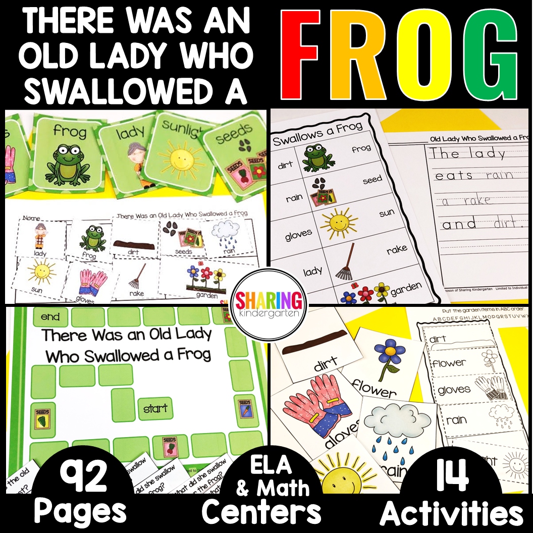 There Was an Old Lady Who Swallowed a Frog