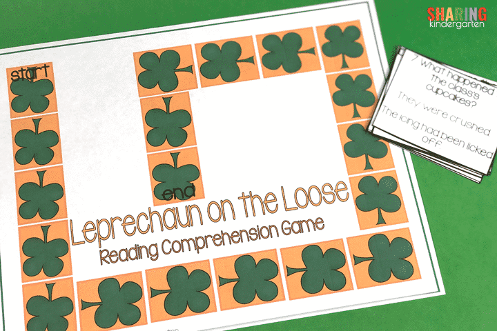 Leprechaun on the Loose Reading Comprehension Game