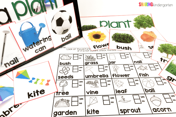 What is a plant? charts, sorting, writing, and so much more!