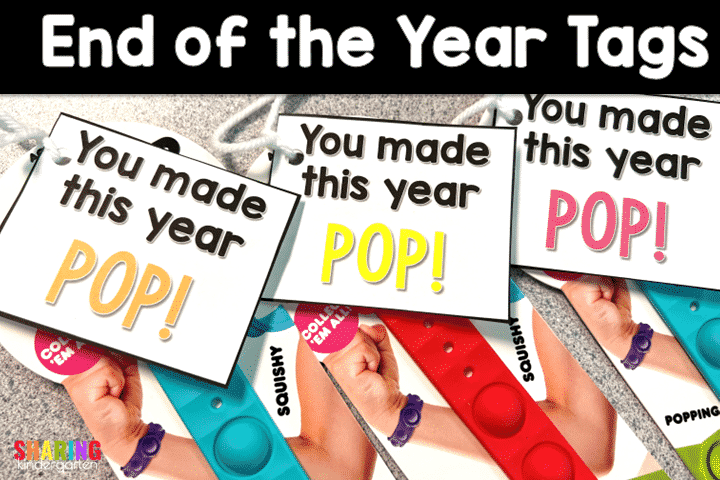 "You made this year POP!' freebie tags for end of the year gifts.