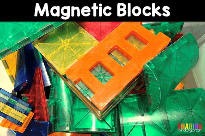 Play in Kindergarten Magnetic Blocks