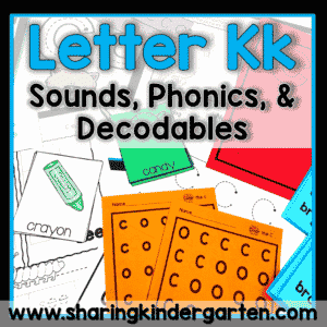 Letter Kk Activities
