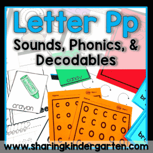 Letter Pp Activities