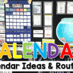 Calendar Routines & Calendar Ideas in Kindergarten