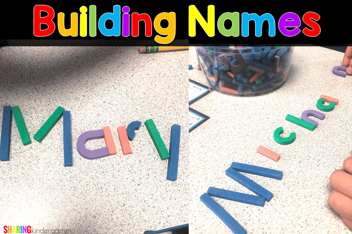 name activities 5 Name Games and Name Activities
