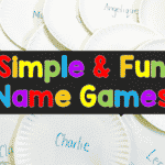 Easy Name Games and Name Activities for Kids