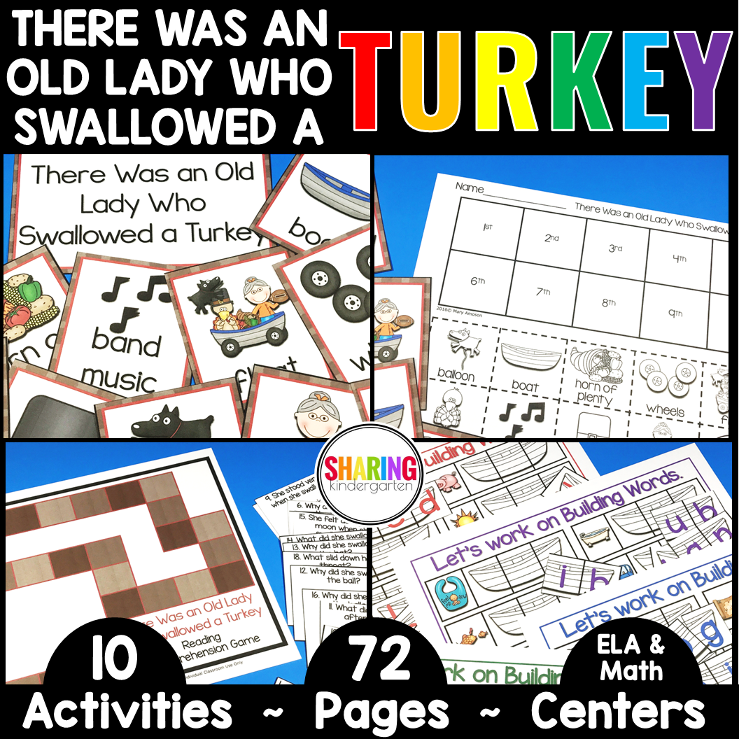 There Was an Old Lady Who Swallowed a Turkey