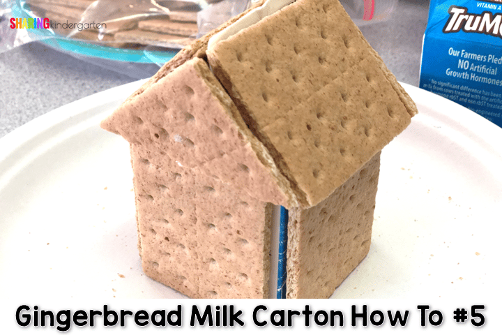 Gingerbread Milk Carton Houses