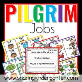 Pilgrim Jobs Writing Activity Thanksgiving Writing