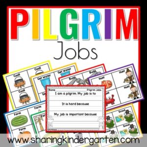 Pilgrim Jobs Writing Activity