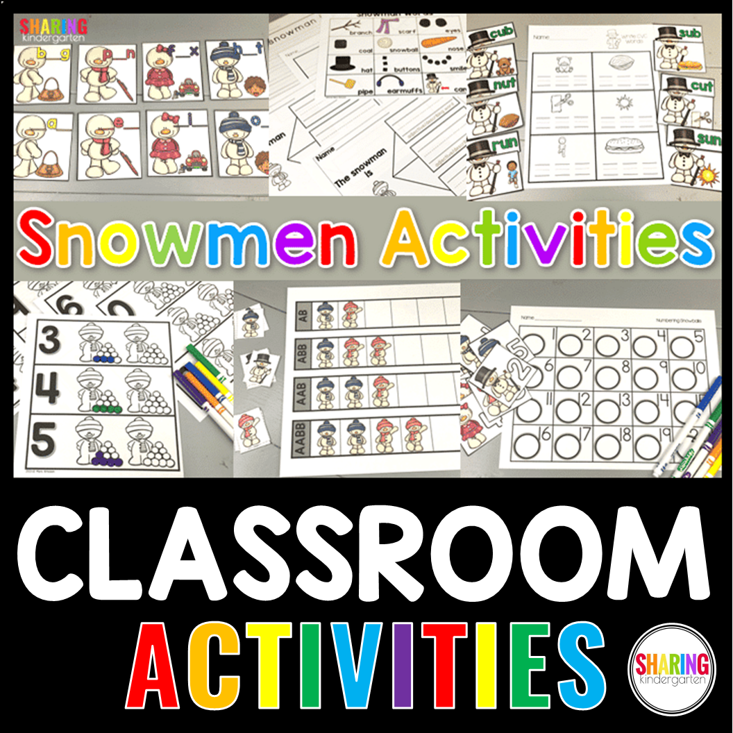 Snowmen Activities