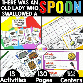 There Was an Old Lady Who Swallowed a Spoon