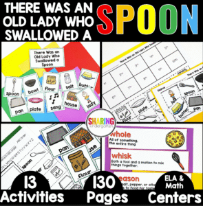 There Was an Old Lady Who Swallowed a Spoon