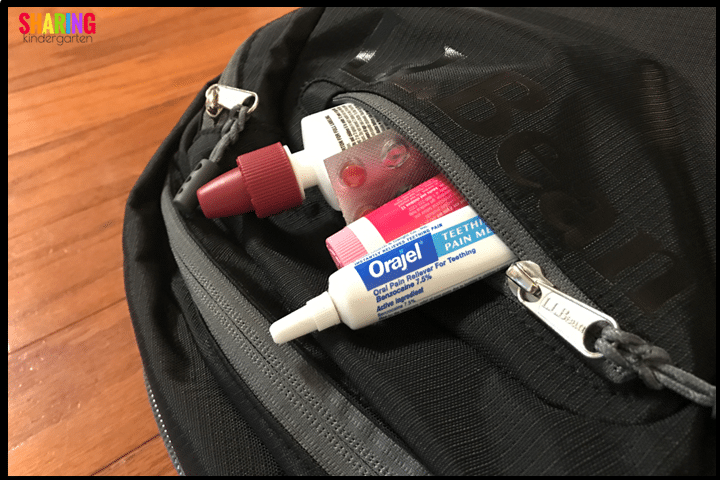 Hold Medications On Demand for a Teacher Backpack