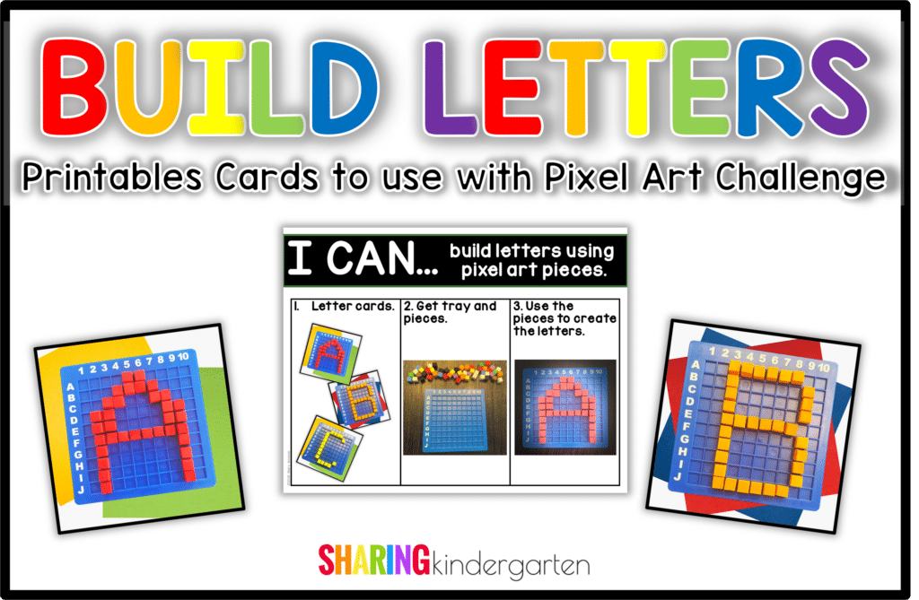 Building Letters with Pixel Art Challenge