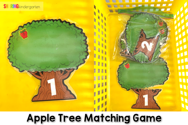 Apple Tree Matching Game
