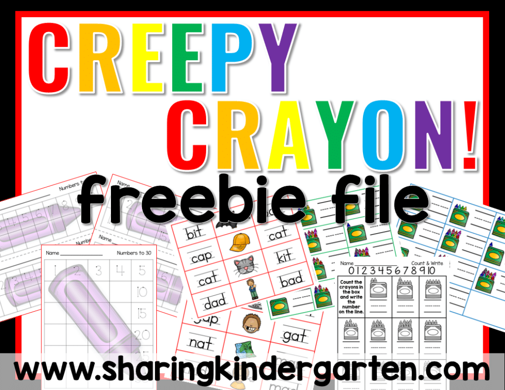 Creepy Crayon Freebie File