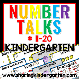 Number Talks Building Numbers 11-20