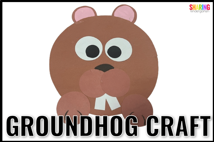 Groundhog Day Craft for Kindergarten