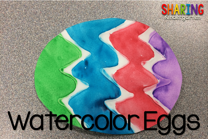 Water Color Eggs