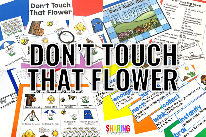 Don't Touch That Flower Activities