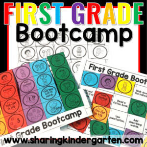 First Grade Bootcamp