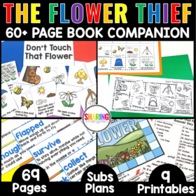 Don't Touch That Flower Book Companion and Printables