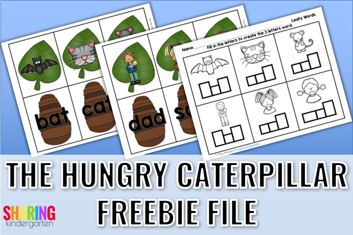 The Very Hungry Caterpillar Freebie File