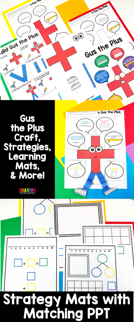 Gus the Plus Craft, Strategies, Learning Mats, & More!