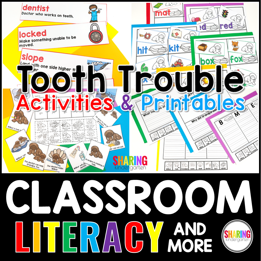 Tooth Trouble Activities and Printables