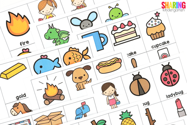 Engaging Compound Words for Kindergarten Worksheets - Sharing Kindergarten