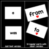 High Frequency Irregular Words with UFLI Heart Words Word Cards