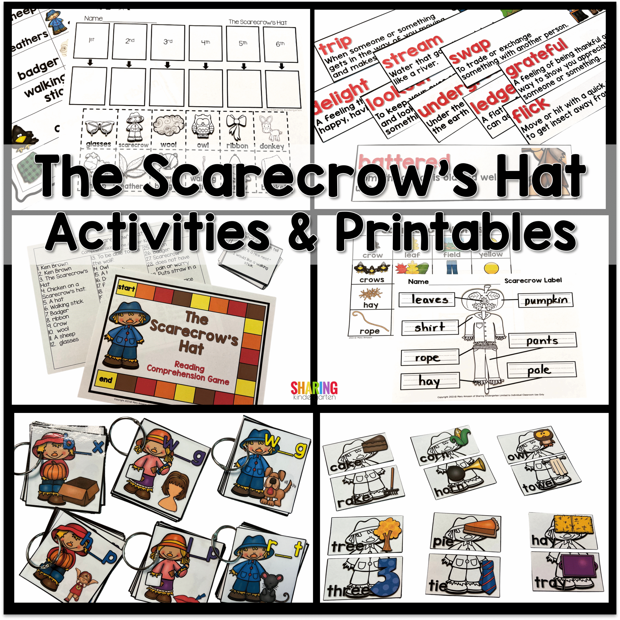 The Scarecrow’s Hat Activities and Printables