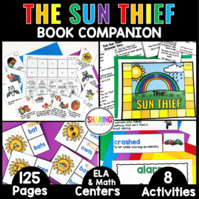 The Sun Thief Book Companion Activities Printables