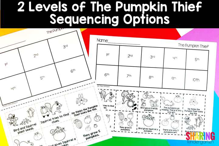 2 Levels of The Pumpkin Thief Sequencing Options